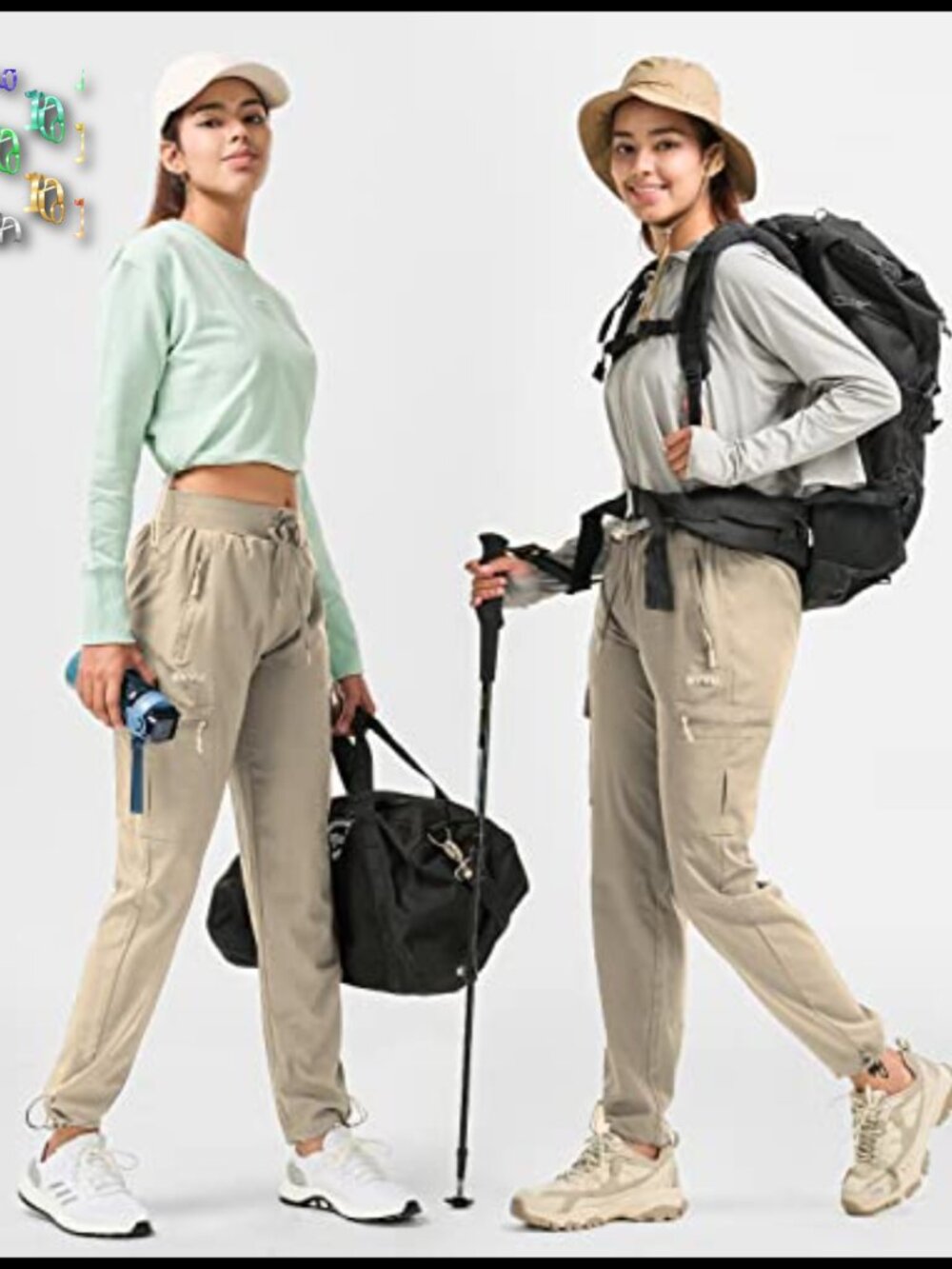 Lightweight Quick Dry Waterproof Cargo Joggers Hi… - image 2